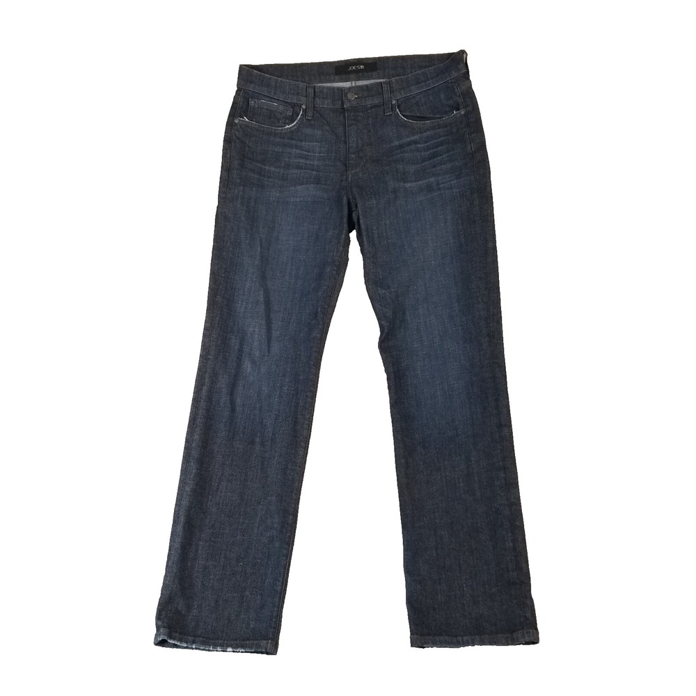 Joe's Jeans men's 36x34 regular fit straight blue stretch denim pants retro